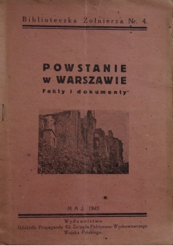 Powstanie w Warszawie, nr 4, 1945 r.