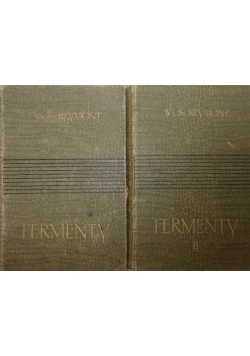 Fermenty. Tom I i II, 1906 r.