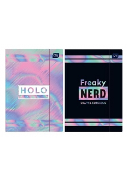 Teczka z gumką A4+ LUX UV Hologram (10szt)