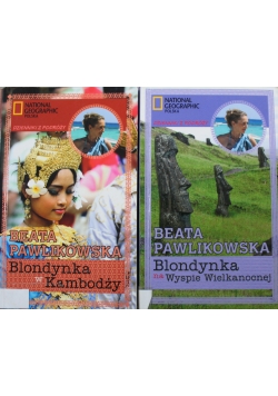 Blondynka w Kambodży  /  Blondynka na Wyspie Wielkanocnej