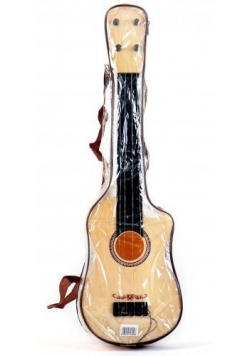 Gitara plastikowa w pokrowcu