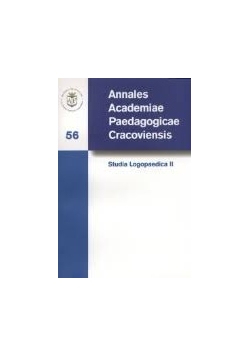 Annales Academiae Paedagogicae Cracoviensis 56