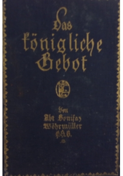 Das konigliche Oebot, 1923 r.
