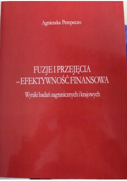 Fuzje i przejęcia efektywność finansowa