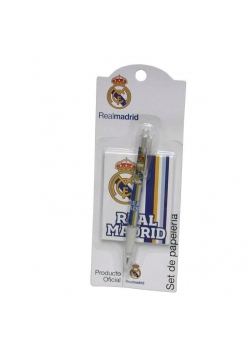Długopis + notes Real Madrid