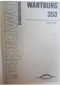 Naprawa samochodów Wartburg 353
