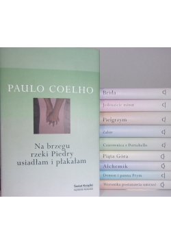 Paulo Coelho,zestaw 10 książek