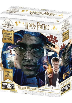 Harry Potter Magiczne puzzle-zdrapka Harry 150 elementów