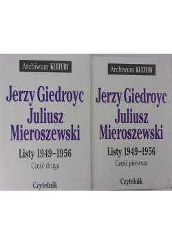 Listy 1946-1956,Tom I,II
