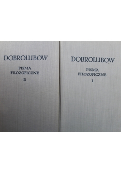 Pisma filozoficzne Tom 1 i 2