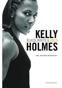 Kelly Holmes Black White Gold Autograf Holmes
