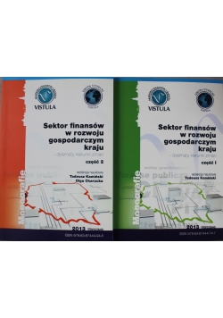 Sektor finansów w rozwoju gospodarczym kraju Część I i II