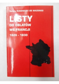 Listy do oblatów we Francji 1826-1830