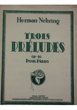 Trois Preludes ,Op 10
