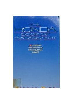 The Honda  book of management