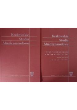 Krakowskie studia międzynarodowe. Nr 2,4