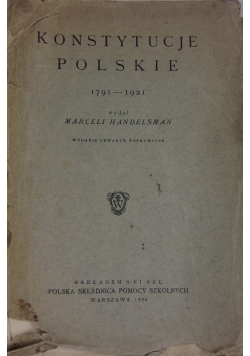 Konstytucje Polskie 1791-1921, 1926 r.