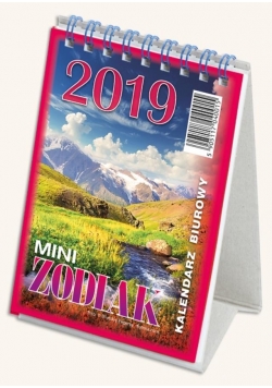 Kalendarz 2019 Biurowy Mini Zodiak TELEGRAPH