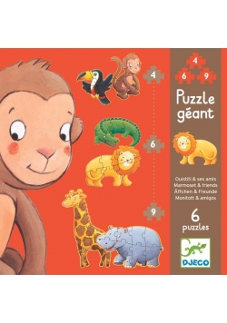 Puzzle gigant - Marmoset i przyjaciele