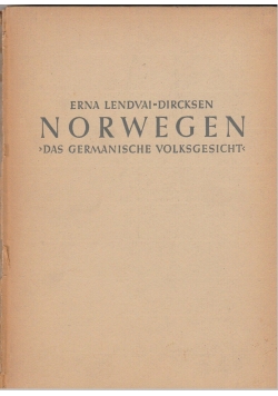 Norwegen Das germanische Volksgesicht 1942r
