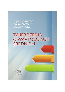 Twierdzenia o wartościach średnich