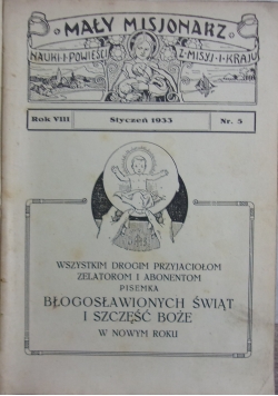 Mały Misjonarz ,1933r.