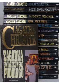 Kryminały Agata Christie Phantom Press International,17 książki