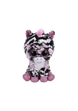Beanie Boos TY Cekinowa- ZOEY zebra