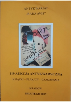119 aukcja antykwaryczna książki-plakaty-czasopisma