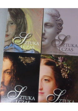 Sztuka i czas, zestaw 4 książek