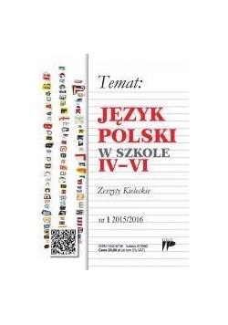 Język Polski w Szkole IVVI nr. 1 2015/2016