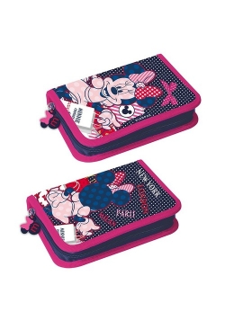 Piórnik jednokomorowy bez wyposażenia Minnie