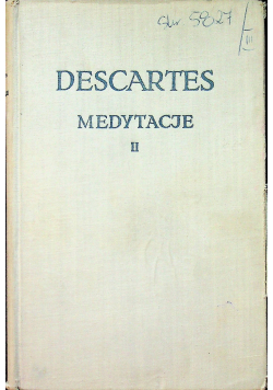Medytacje tom II