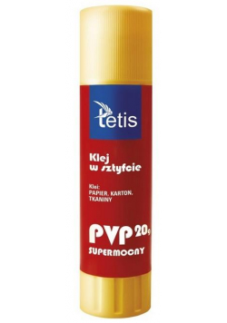 Klej w sztyfcie typu PVP 20g. BG100-F (12szt.)