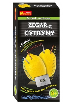 Zegar z cytryny