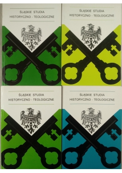 Śląskie Studia Historyczno-Teologiczne, Zestaw czterech książek