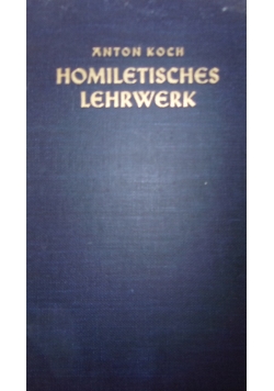 Homiletisches Lehrwerk, 1941r.