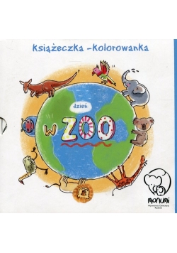 Książeczka kolorowanka Zoo