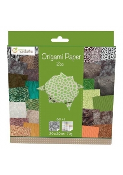Papier origami Zoo