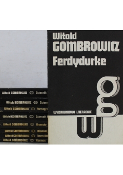 Gombrowicz Tom 1 do 9
