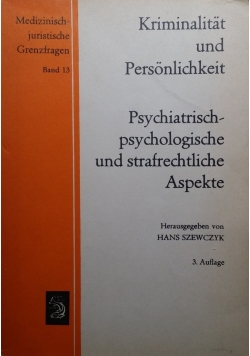 Kriminaliat und Personlichkeit