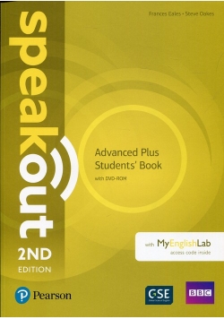 Speakout Advanced Plus Student's Book with DVD-ROM