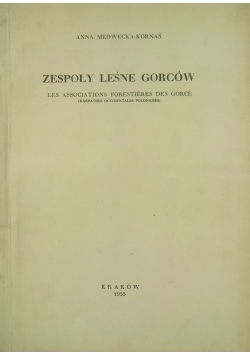 Zespoły leśne gorców