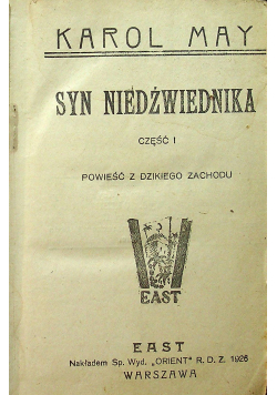 Syn niedźwiednika 3 tomy 1926 r.