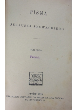 Pisma, 1925 r.