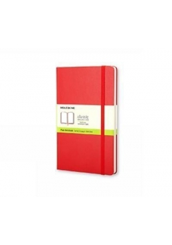 Notes Classic 13x21 tw. gładki- czerwony MOLESKINE