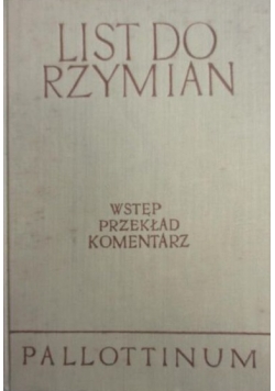 Romaniuk Kazimierz (oprac.)  -  Listy do Rzymian