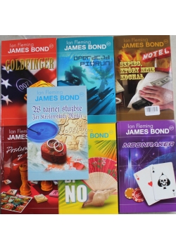 James Bond zestaw 7 książek