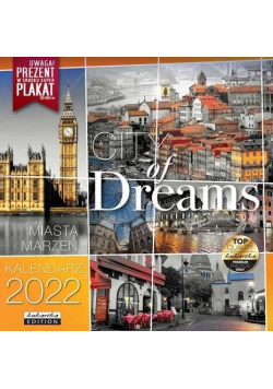 Kalendarz 2022 ścienny Classic City of Dreams