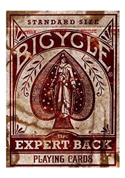 Karty Expert Back Red BICYCLE